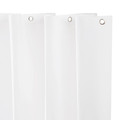 Kenney Mfg Heavyweight PEVA Shower Curtain Liner, White KN61450